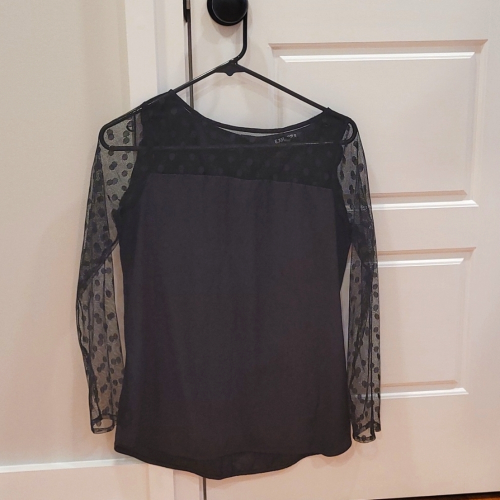 Express black blouse, size small
